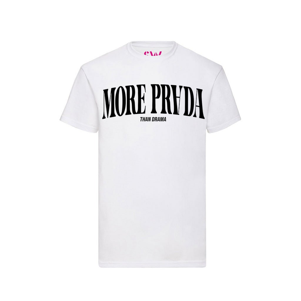 T-shirt More Prada Black Velvet