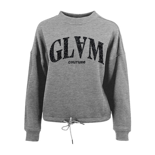 Limited Sweater Glam Couture Black Glitter