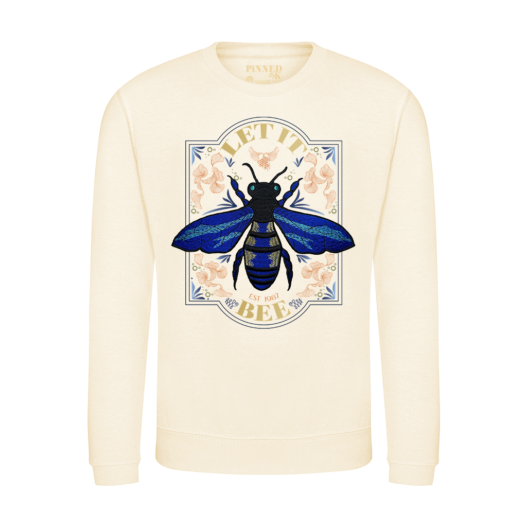 Sweater Let It Bee Blue