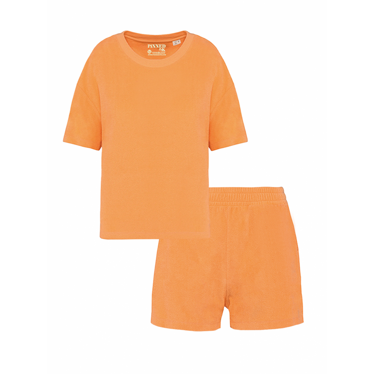 Set Badstof Basic Orange