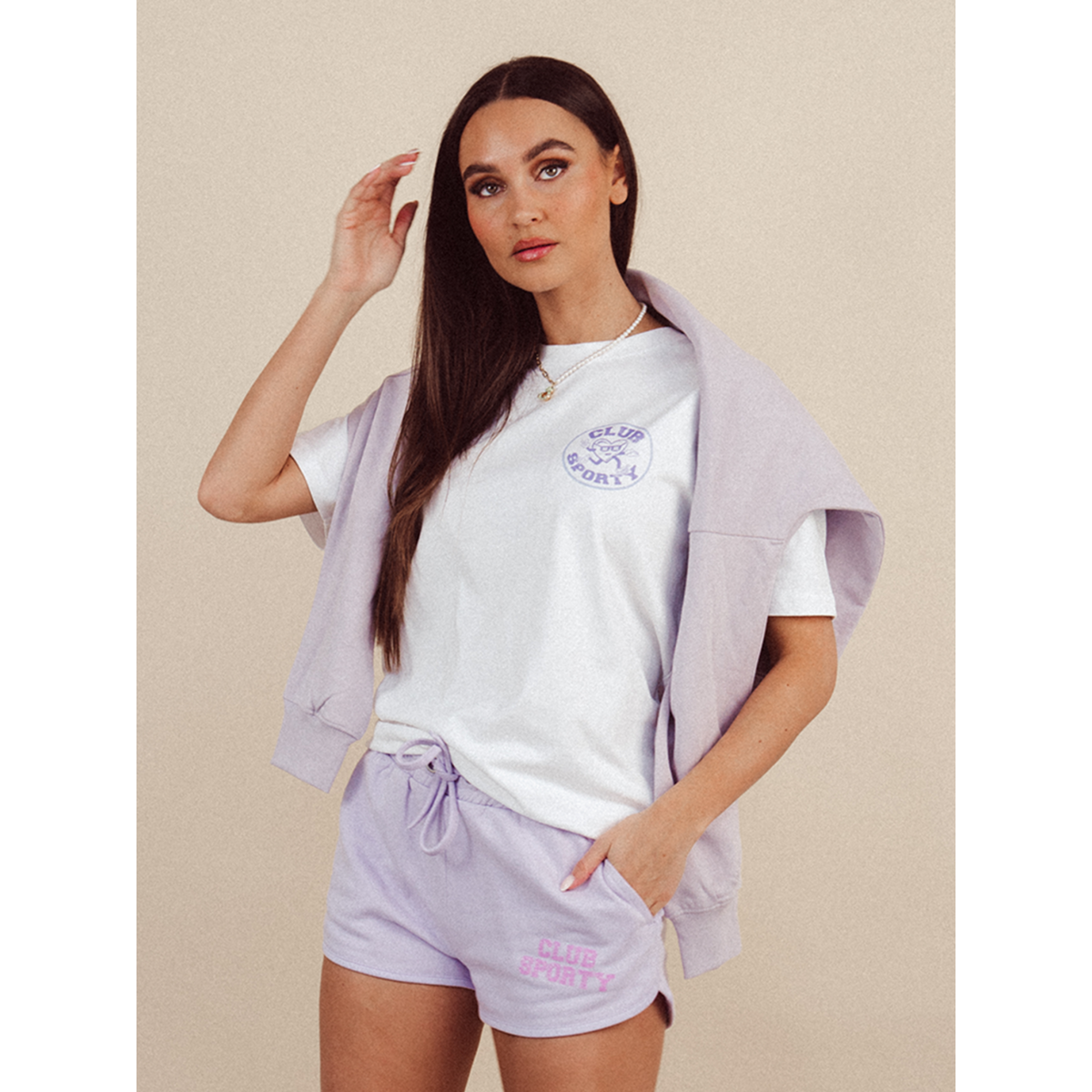 Oversized T-shirt Club Sporty