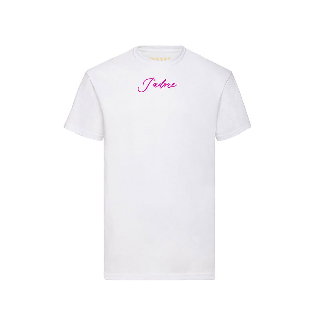 T-shirt Pink Velvet Jadore