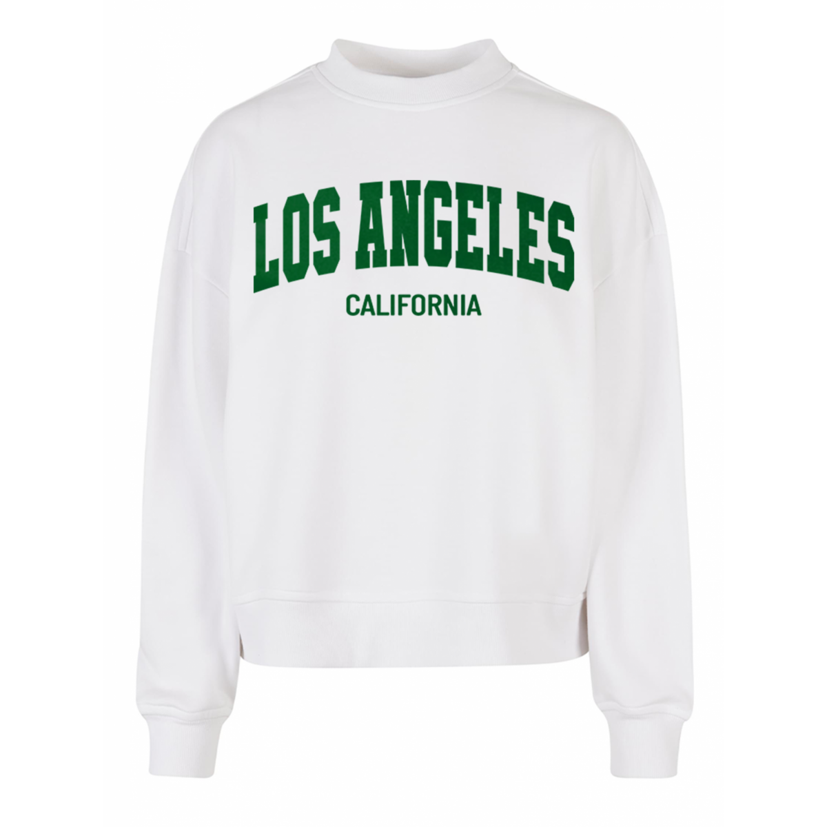 Limited Sweater Boxy Los Angeles Green Velvet