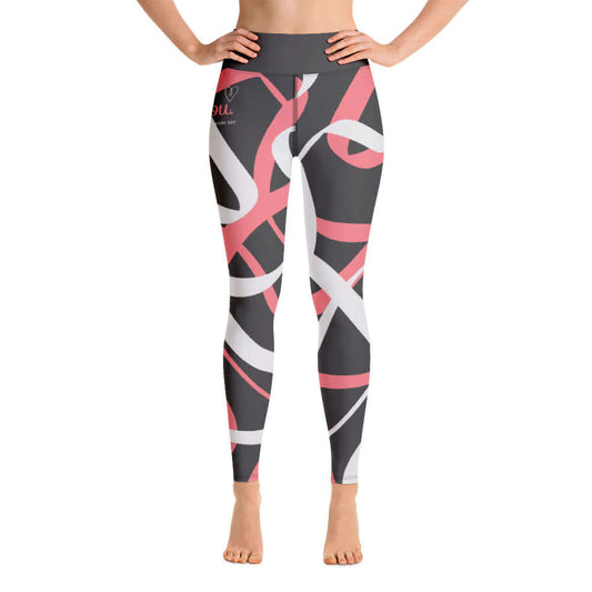 Be You- Leggings - ABSTRACT BLACK