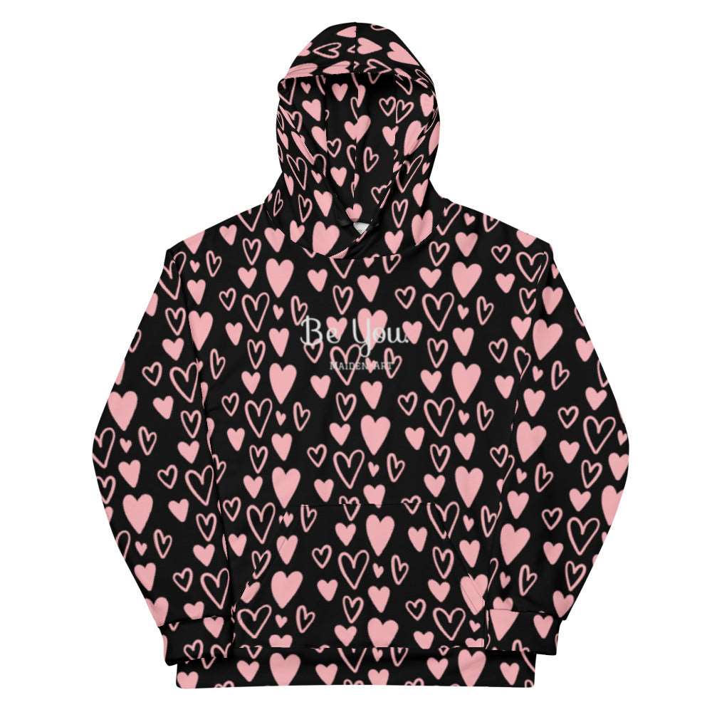 Hoodie - LOVE BLACK.