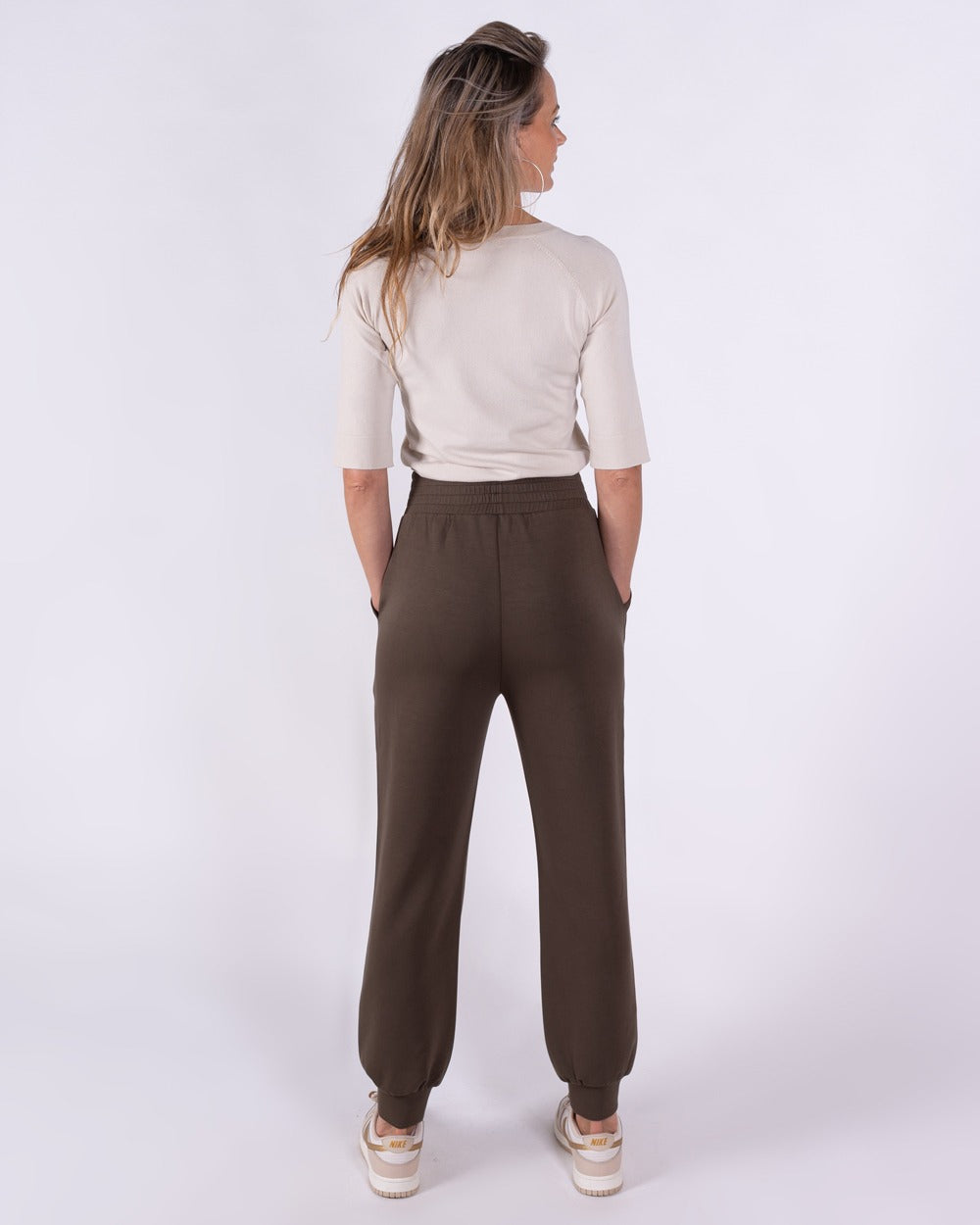 Dames casual trackpant viscose cupro-OXFORD