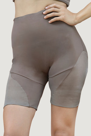 EcoLuxe High-Waist Sculpt Shorts