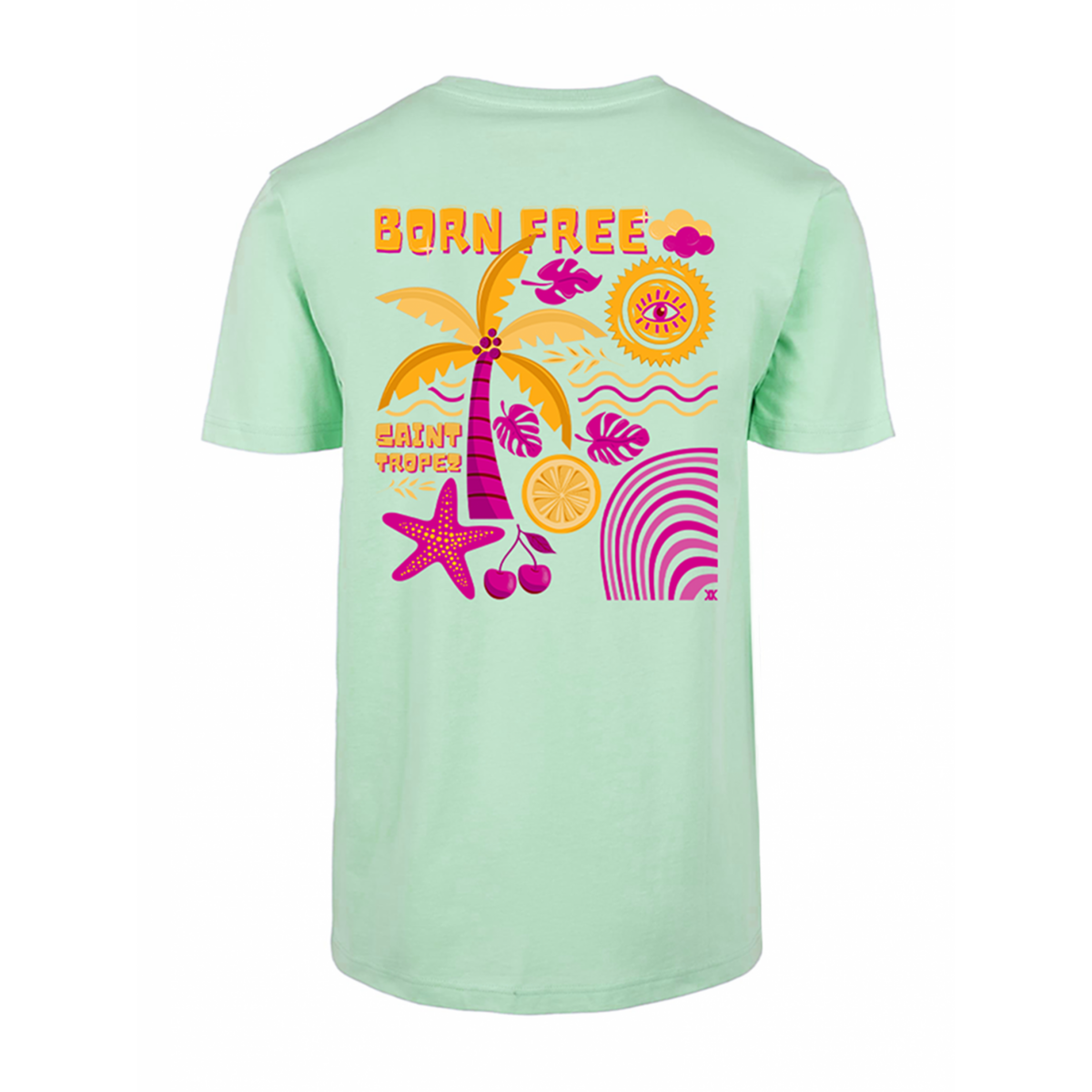 Regular T-shirt Born Free Back