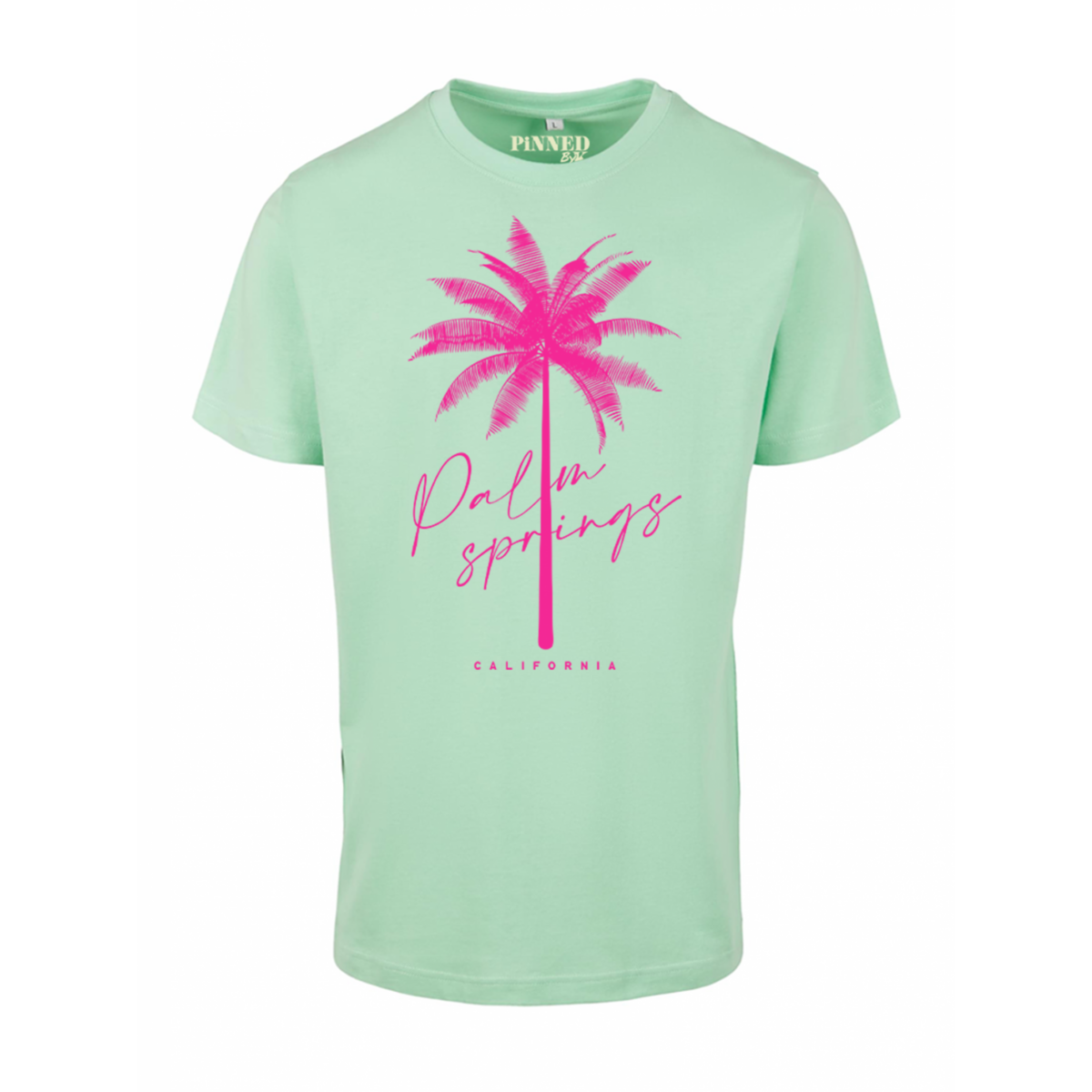 Regular T-shirt Palm Springs Neon Pink