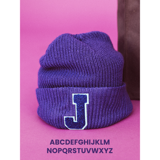 Beanie Blue Alphabet