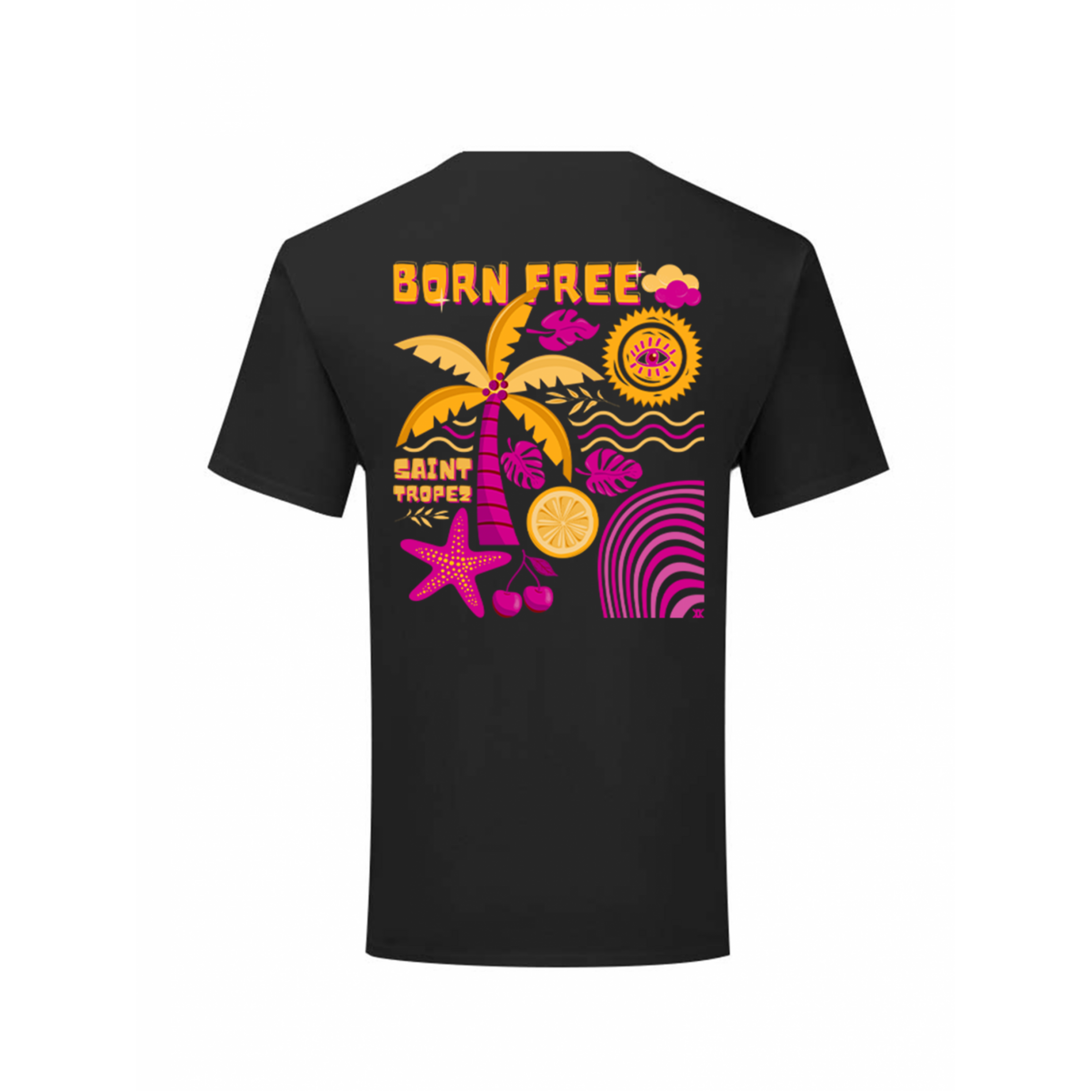 T-shirt Born Free Back