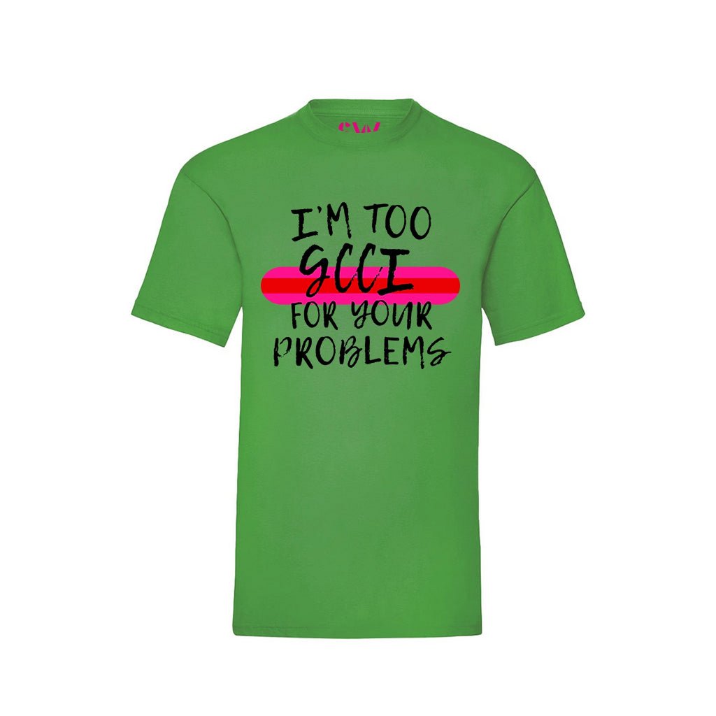 T-shirt Gcci Problems Red