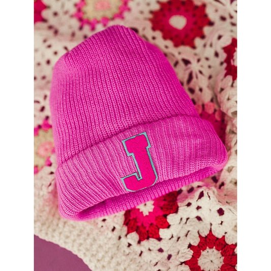 Beanie Pink Alphabet