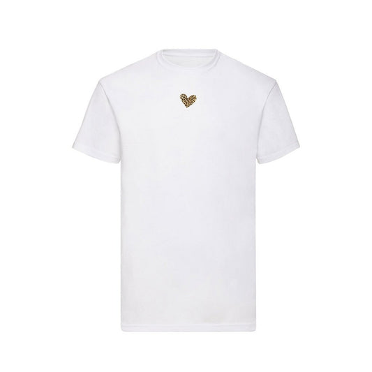 T-shirt Leopard Heart