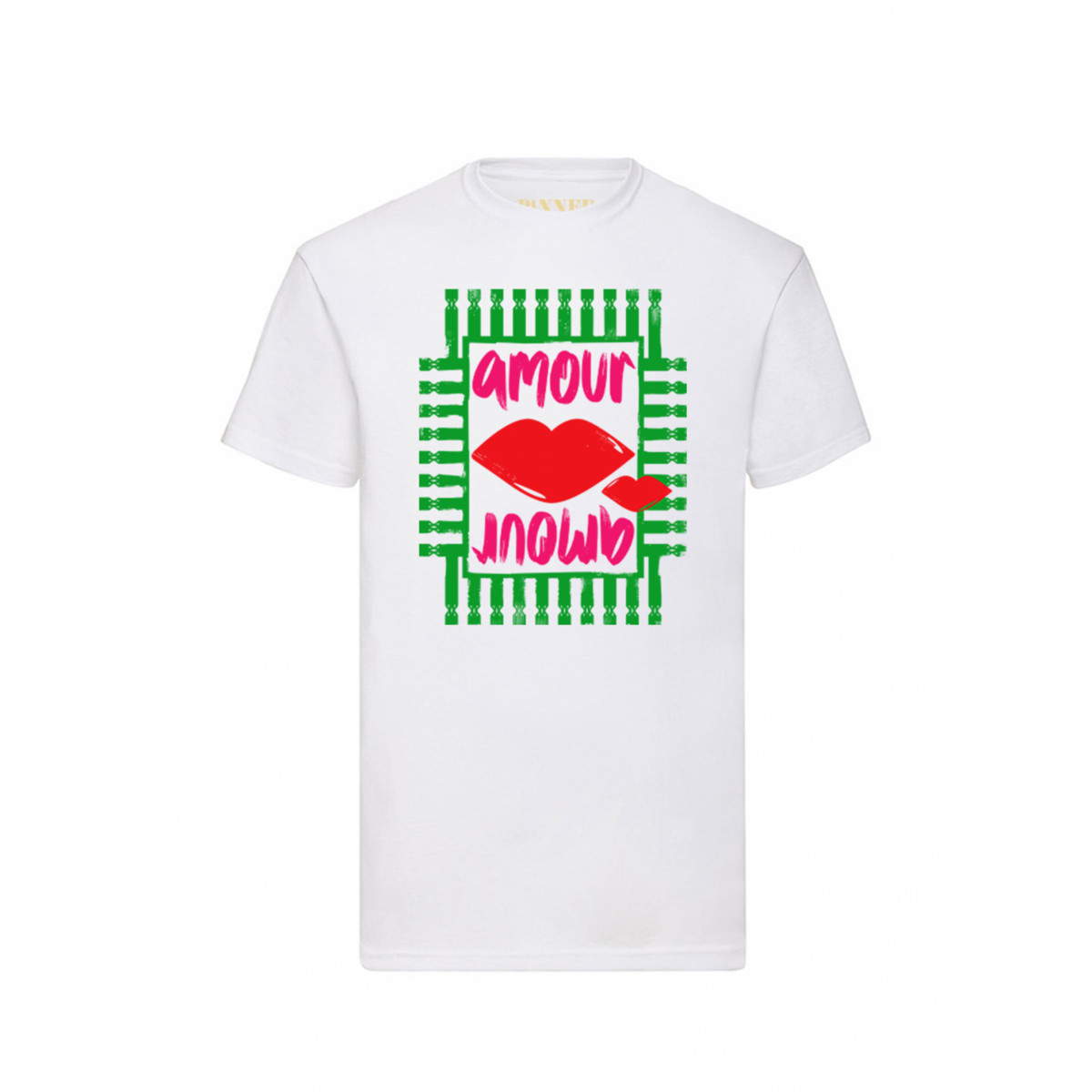 T-shirt Amour Amour Green