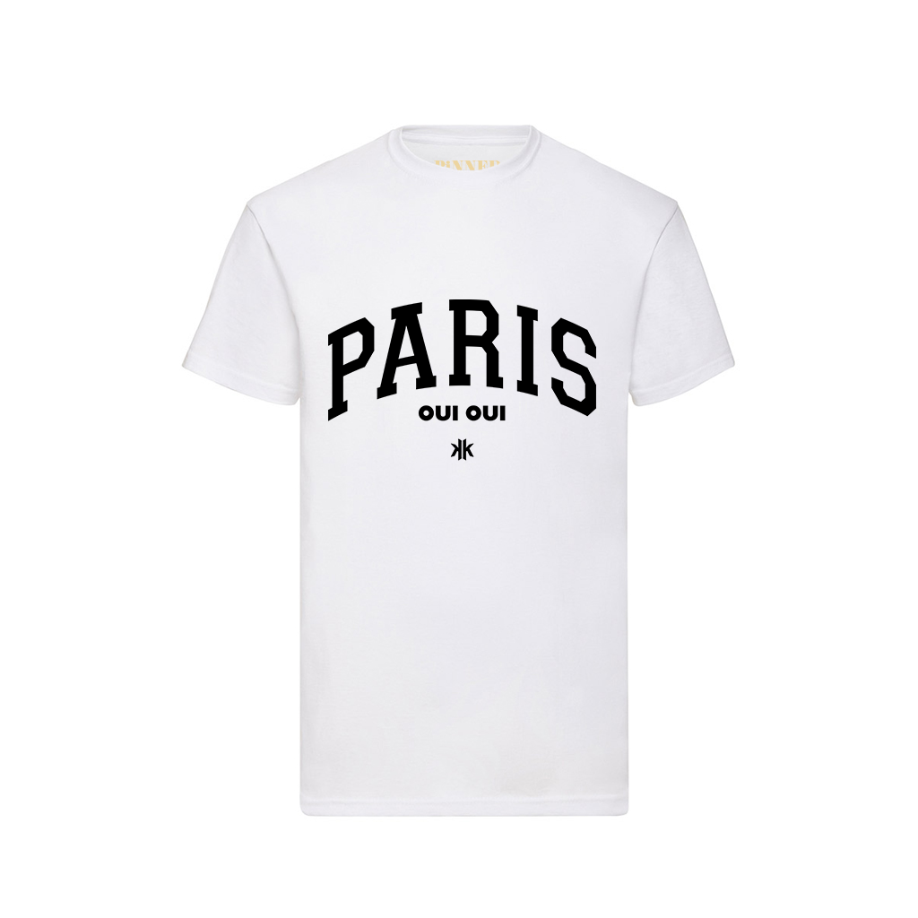 T-shirt Paris Oui Oui Black